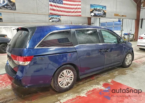 2014 Honda Odyssey Lx from USA, damaged, VIN 5FNRL5H29EB121958